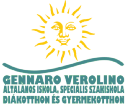 Gennaro Verolino Gennaro Verolino Általános Iskola Speciális Szakiskola, Diákotthon és Gyermekotthon Gennaro Verolino Általános Iskola, Speciális Szakiskola, Kollégium és Gyermekotthon 1121 Budapest,