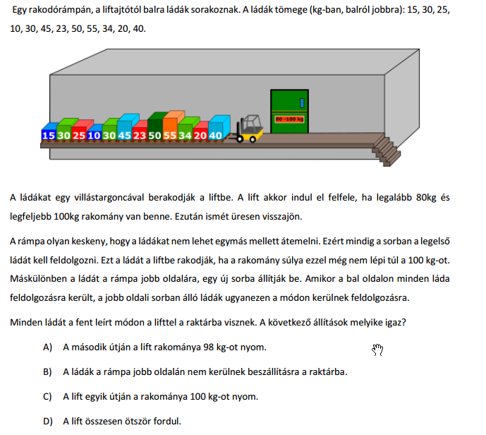 Egy könyvtár polcán egy sorban 10 darab könyv van, de nem a kívánt sorrendben.