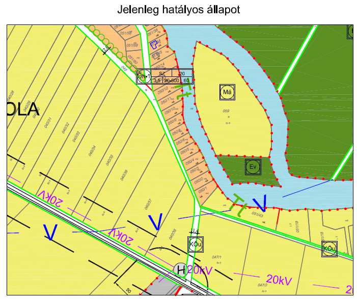 Dunakiliti településrendezési eszközök módosítása (Msz.: 16016) 24 9. sz.