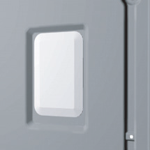Megjegyzés: Ha a készülékhez ajtózár is tartozik, erősítsük a vezérlő panel alá, a zár használati utasításának megfelelően.