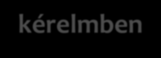 Az e-kérelmben