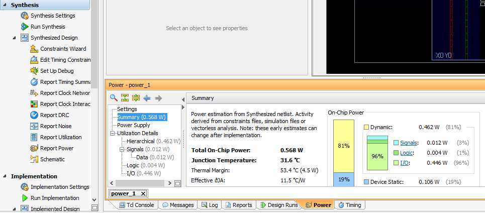 16 Xilinx Vivado Power