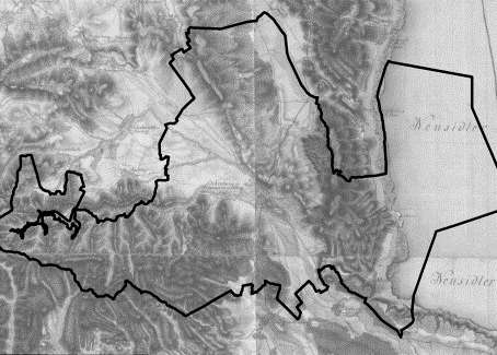 mint kora több hasonló kertje. 32 A korabeli források egybehangzó véleménye szerint látvány tekintetében a környezõ hegyek meghatározók. 33 2. kép. Sopron mai közigazgatási területe az I.