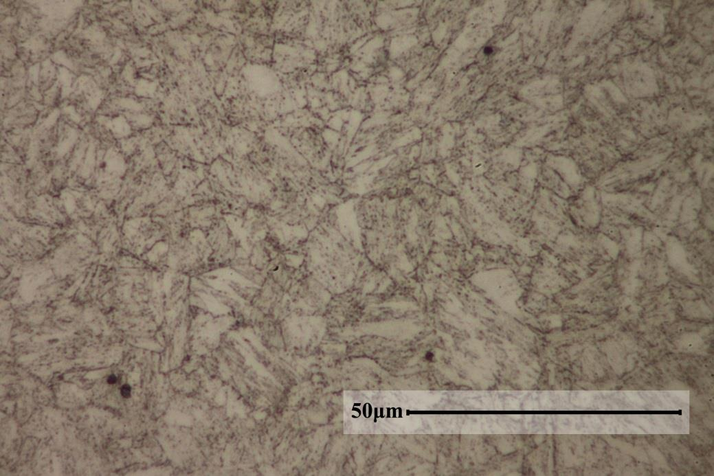 - 8-5. ábra: WELDOX 960 alapanyag mikroszerkezete (N=1000x, 2% Nital) 1.