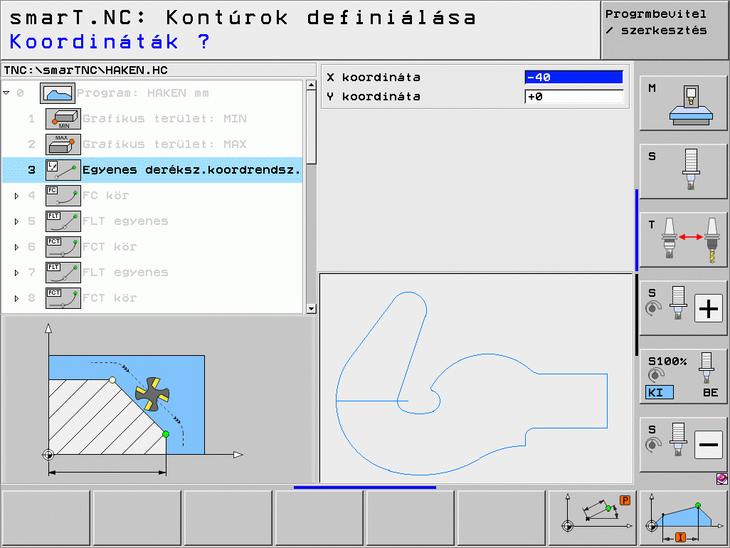 Kontúrok Kontúrok Alapismeretek A kontúrok külön fájlban vannak meghatározva (.HC fájltípus). Mivel a.