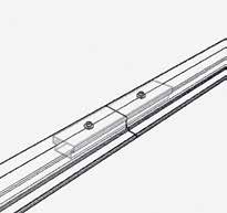 30 mm Surface protection mat Pull of the protective foil from the strips of the surface protection mat and glue them onto the continuous beam profile that is intended for that purpose.