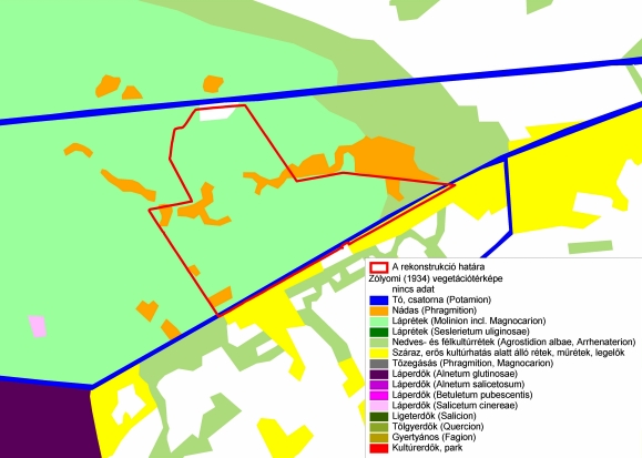 4.7 ábra: A rekonstrukció és környéke