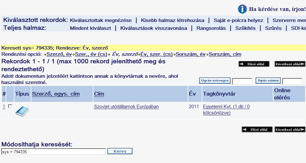 Új szabályok az időszaki kiadványok részcímes s zámainak formai