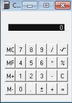 Számológép A munka során használható a kalkulátor, mely csak ideiglenesen jelenik meg a képernyőn. Használata a kézi számológéphez hasonló. Dátum A feldolgozás dátumának módosítása.