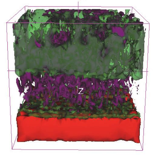 50 x 50 x 10 µm ÜREGEK a Katódban és Elektrolit