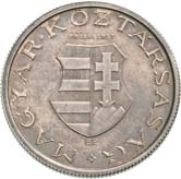 - Ungarisches Nationalmuseum, Ungarische Numismatische Gesellschaft und Sammlung Bischof Elemér Soltész 835 835. 2 Forint Tombak (Cu 85%, Zn 15%) - 9,07 g - 28 mm - 2 mm 1946.