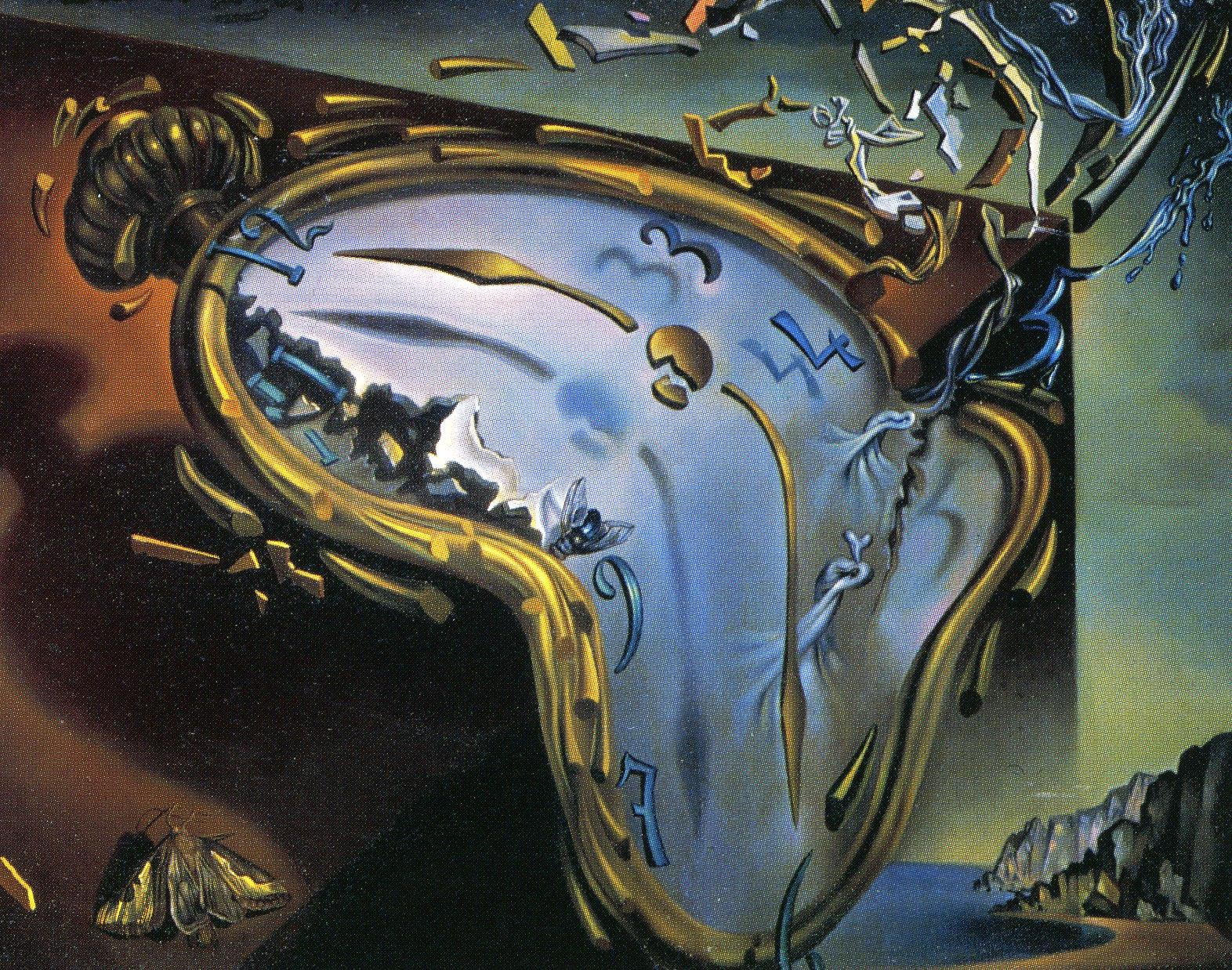 Salvador Dalí: Lágy óra első robbanása