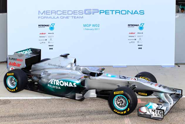 Mercedes GP Petronas F1 Team (7) Michael