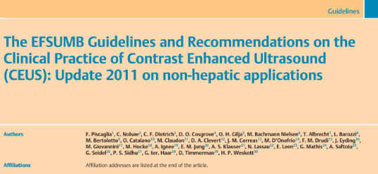 CEUS in paediatric applications remains of critical importance, because of its obvious benefits compared to alternative imaging modalities, which in