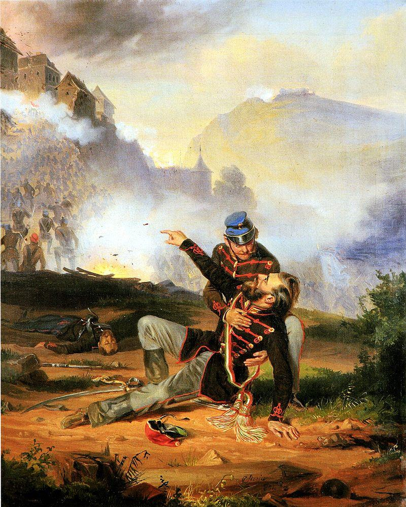 Az 1848/49-es szabadságharcban a gellérthegyi csillagda a budai vár visszafoglalása során elpusztult. Albert Ferenc megrendülten számolt be 1849.