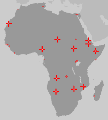 Afrika társadalmi-gazdasági problémái Konfliktusok, polgárháborúk