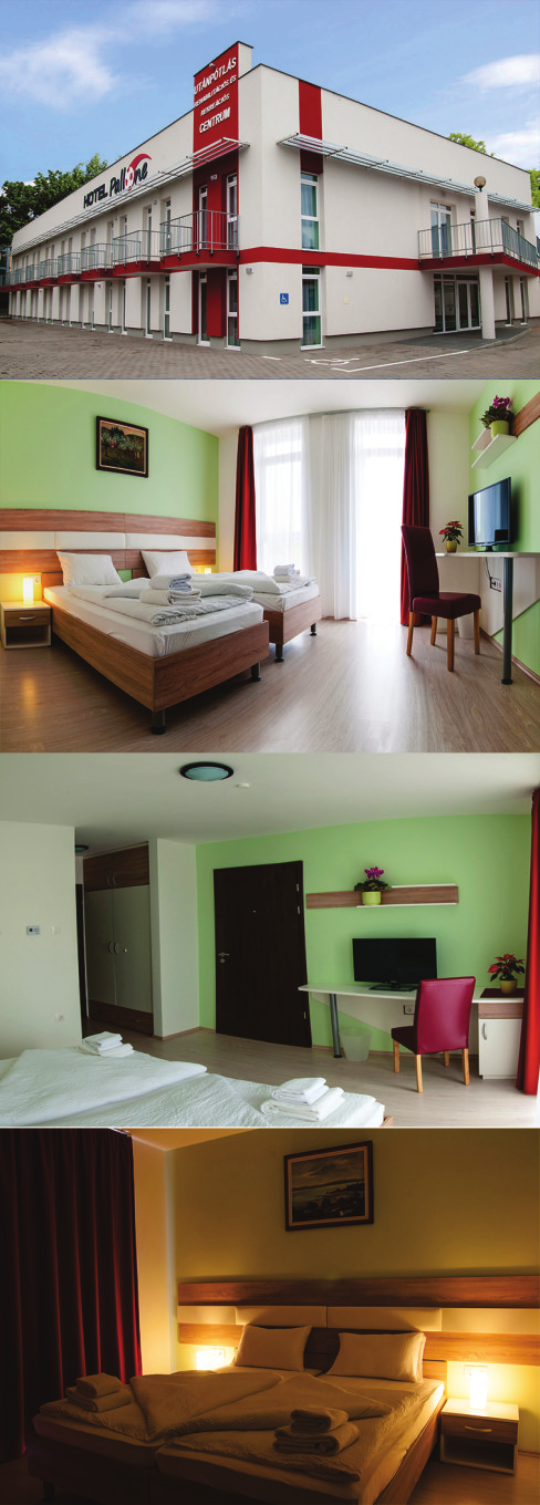 Built in 2015, Hotel Pallone is located in Balatonfüred, 350 metres from Sportcentre and 150 metres from the nearest beach on the Lake Balaton. It is a very modern and newdesigned hotel.