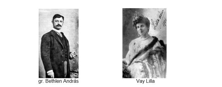 4 fürdőtelepet Lillafürednek nevezték el, Vay Lilla lett Lillafüred névadója.