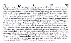 Historické poznatky o vývoji obce 34 Listina kráľa Béla IV.