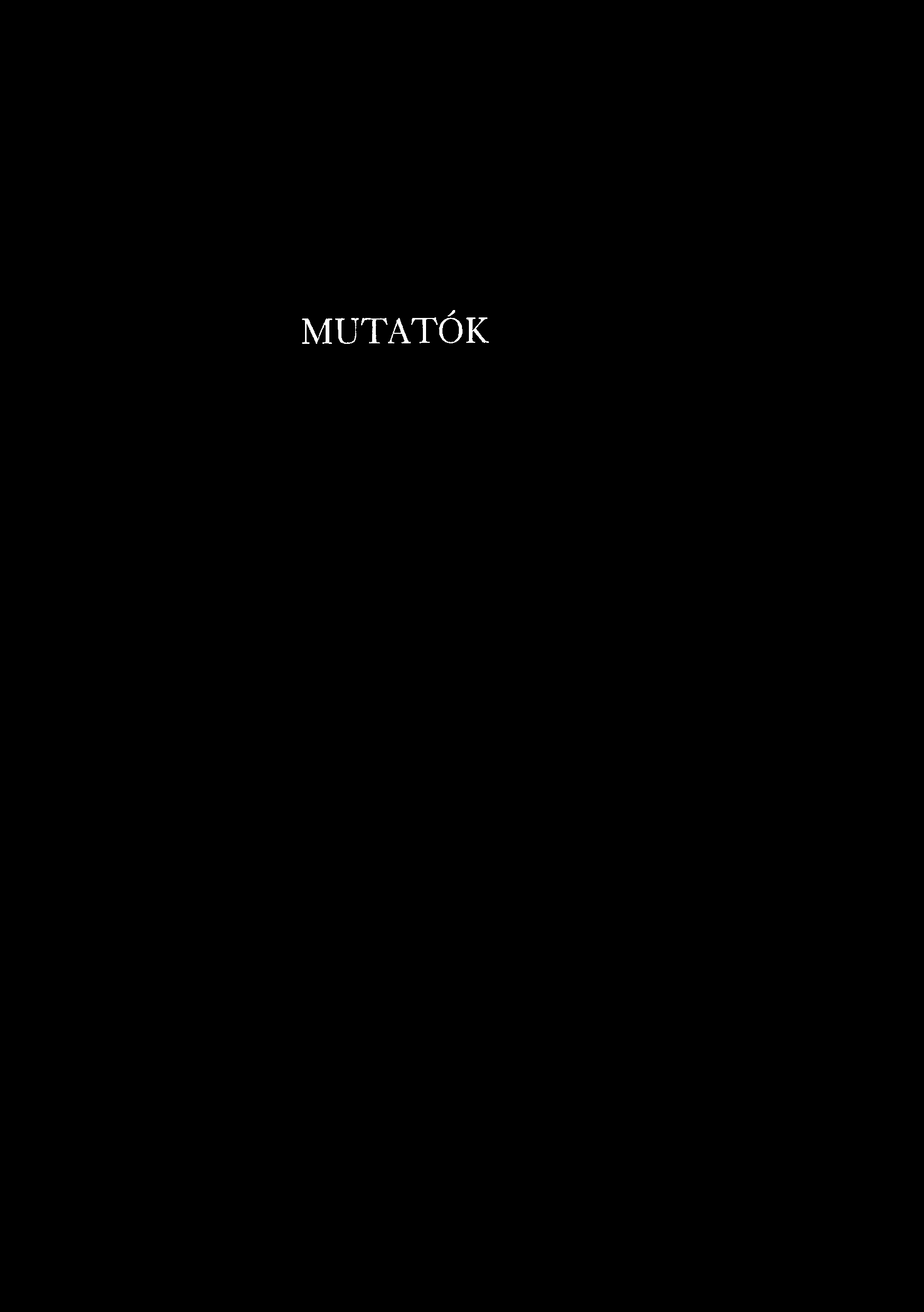 MUTATÓK