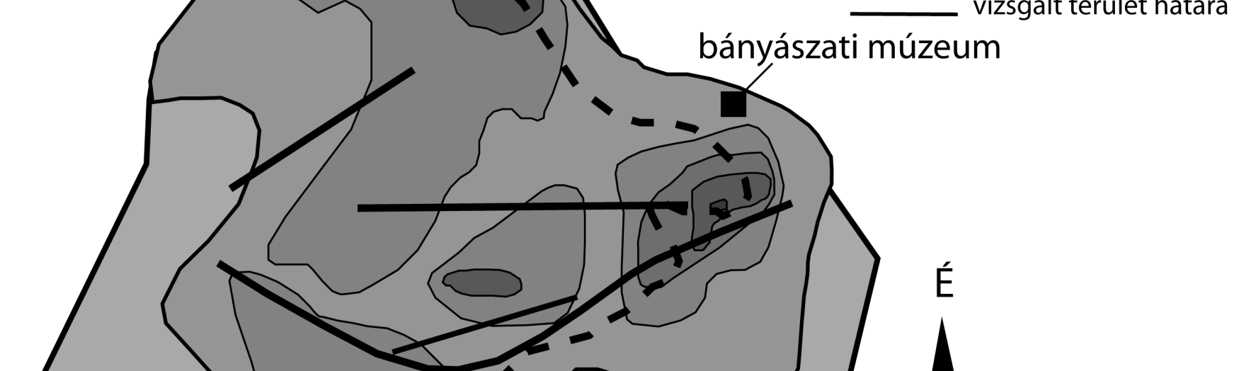 egy, a jelenlegi felhalmozódási helyétől ÉK-re lévő, szinszediment tektonika