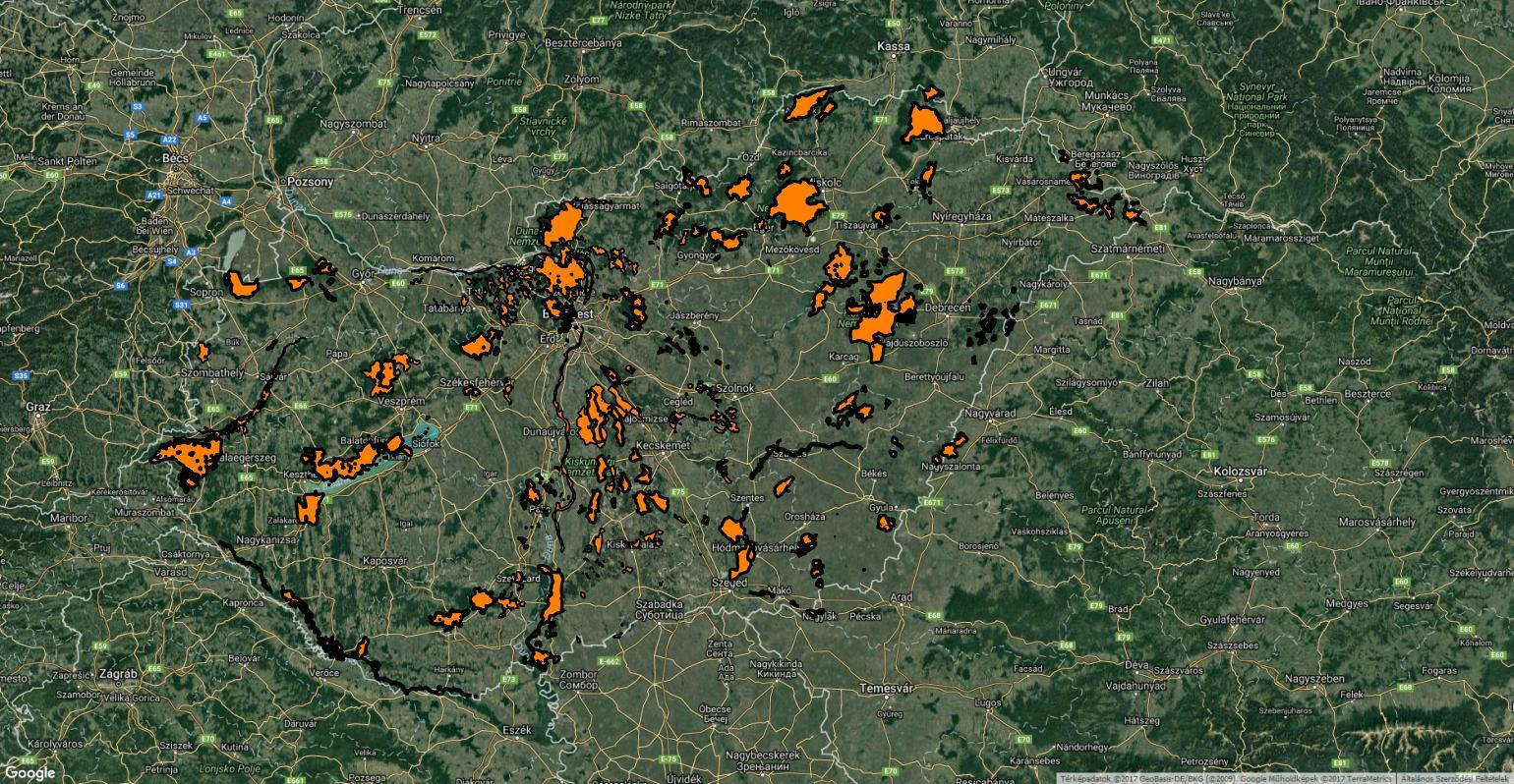 HAZAI FELMÉRÉS nemzeti park igazgatóságok területkezeléssel foglalkozó munkatársai