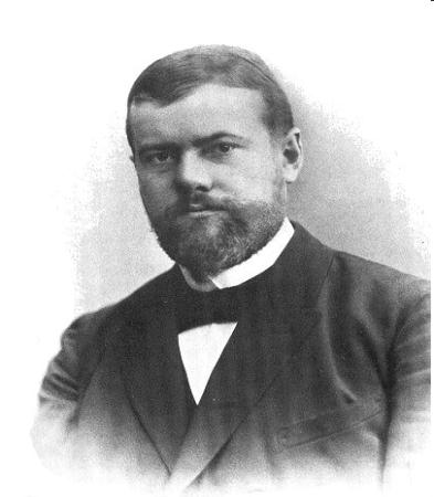Weber kapitalizmuskoncepciója Max Webert egész életében foglalkoztatta a kapitalizmus problematikája.