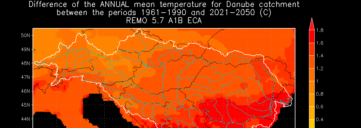 Climate models: ECHAM 5 with REMO 5.