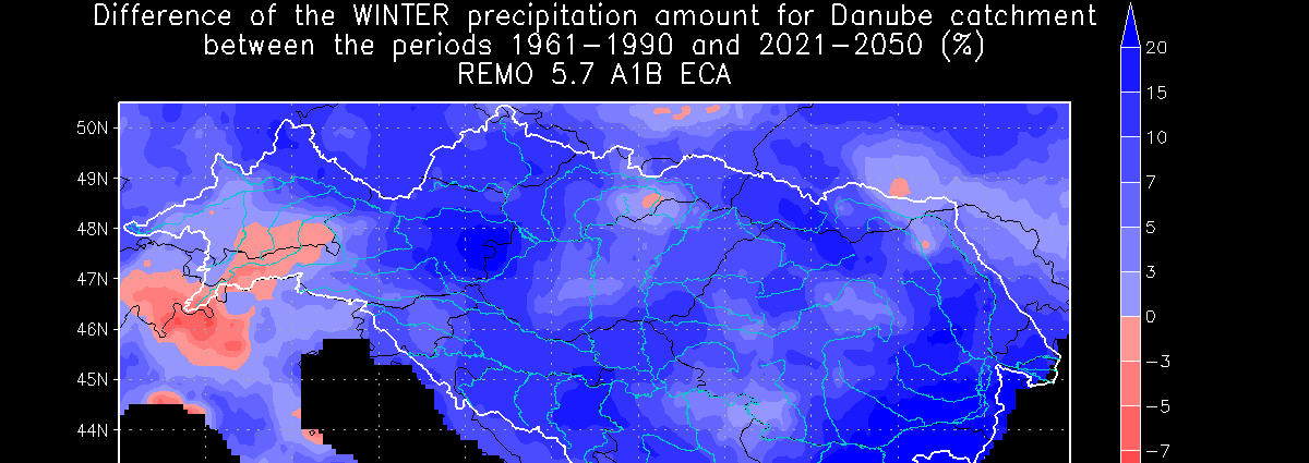 Climate models: ECHAM 5 with REMO 5.