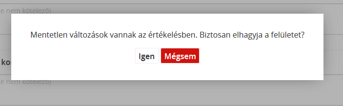 Az önértékelt pedagógus / vezető / intézmény önértékelése esetén az értékelő személy feladatai Tanfelügyeleti és Önértékelési Rendszer 45 Az értékelés mentése, lezárása Az értékelő felület helyi