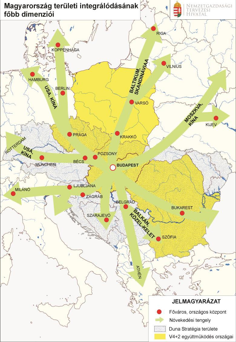 A közlekedési infrastruktúra hálózat igénye: - Területi integrálódás, geostratégiai