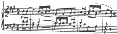 32/D példa 32/E példa (Vajon tartott-e tükröt Brahms a formula elé, amikor a 3.