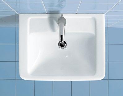 A választék részét képezi a CleanFlush, nyitott gyűrűs fali-wc, amely megfelelő vízhálózat esetén
