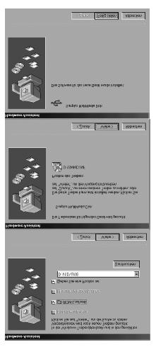 Amikor először csatlakoztatjuk az USB-meghajtót (MP3 lejátszót) a számítógépre, az alábbi telepítőprogram jelenik meg.