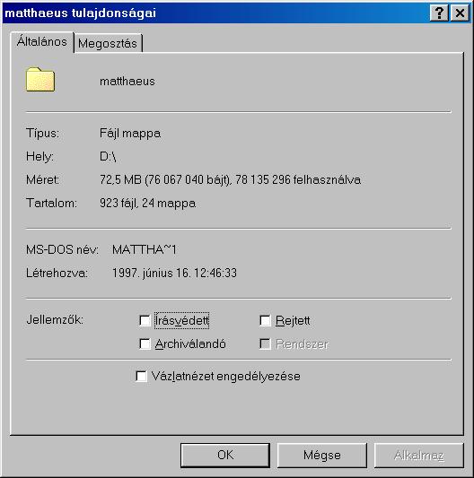 : www.pszfsalgo.hu, : radigyorgy@gmail.com, : 30/644-5111 Windows 98 Válasszuk ki annak a merevlemeznek a betőjelét, melyet át akarunk állítani FAT32-re és nyomjuk meg a [Tovább] gombot!