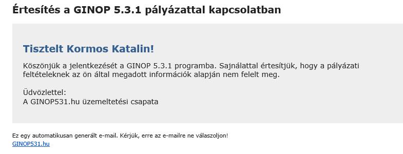 Mailben 2 KKV lehetőségei, jelentkezés A regisztrációnál rögzített adatokat kell kiegészíteni. A jelentkezés történhet a KKV képviselője által, vagy a szervezetfejlesztő auditora által.