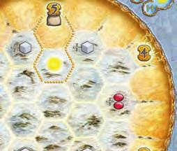 Ebben az esetben, ha a játékos a Nap mozgatását választja, akkor a Napot a zsákutca kijárata felé kell mozgatnia.
