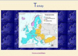 450 képpont széles A határoló keret vastagsága: 1, cellabélés:4, cellatávolság:0 az 1. sor háttérszíne: #1E3BA0 a 2.