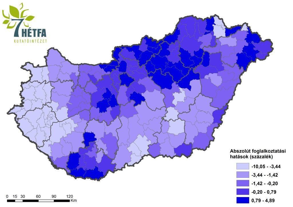 1 év késéssel) A közösségi vállalati infra idővel javítja (2 év) helyben A vállalati támogatások és