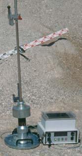 element sphere load plate with sensor guide rod electronic measuring device loading device -