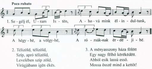 Katalin által leírt kottában szereplő díszítésekkel! 139. ábra.