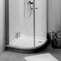 C L E A R G L A S S A zuhanyfülkék üvegei szélsőséges körülményeknek vannak kitéve.
