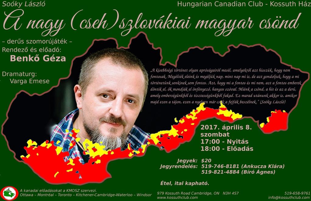 A kisebbségi történet olyan apróságairól mesél, amelyekről azt hisszük, hogy nem fontosak. Megélték eleink és megéljük nap, mint nap mi is, de azt gondoljuk, hogy a mi történetünk senkinek sem fontos.