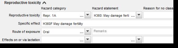 28 Továbbfelhasználói kémiai biztonsági 1.0 verzió H360Fd Károsíthatja a termékenységet. Feltehetően károsítja a születendő gyermeket. H360Df Károsíthatja a születendő gyermeket.
