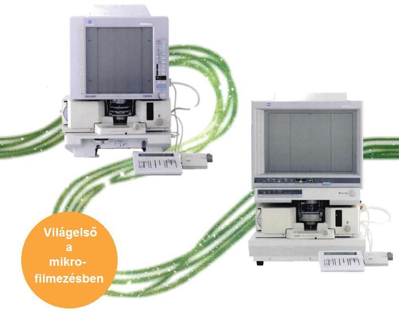 Konica Minolta mikrofilm szkennerek MS6000 MkII /