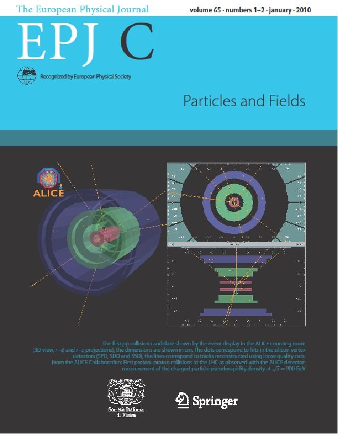 Az ALICE első publikációja Phase 1: rediscovering the standard model to E ted t i m sub P JC 2 2 ov 8N 009 (QCD in the case of ALICE) The average number of charged particles created perpendicular to