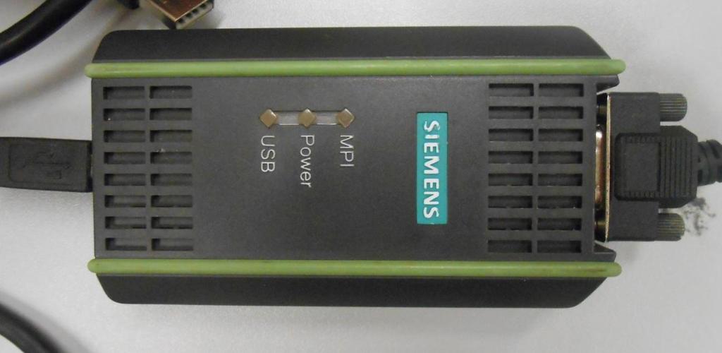 27. ábra SIEMENS SIMATIC S7 PC-USB adapter (6ES7 972-0CB20-0XA0) mellyel a