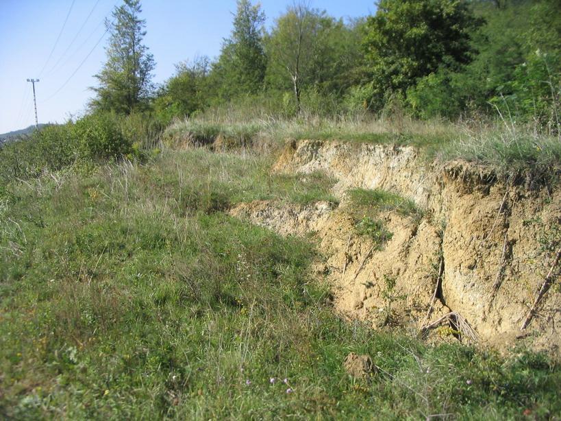 közötti csúszás, K1 szelvény, kritikus