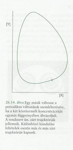 o Ha X oncentrációja csöen, csöen az els reació sebessége is, majd a másodié is.