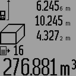 Ekkor jelölje fel a mérés vonatkoztatási pontját. Peldák: a) pozitív különbség érték: 7,4 m = ( x 0,6 m) + 0, m Egy 7,4 m-es teljes mérési szakaszban a 0,6 m kijelölési érték -szer van meg.